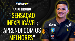 Kaiki Bruno destaca aprendizado com veteranos e projeto futuro na Seleção