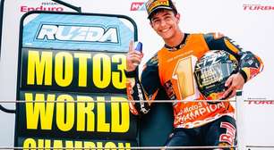 EXCLUSIVO: Campeão da Moto3 em 2025, José Antonio Rueda projeta adaptação à Moto2