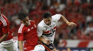 São Paulo empata com o Internacional e vira vice-líder do Brasileirão