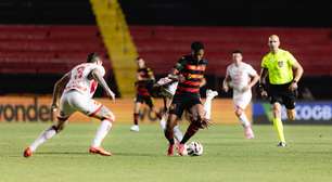 Sport reage com um jogador a menos, busca empate no fim e evita derrota para o Vila Nova na Ilha do Retiro