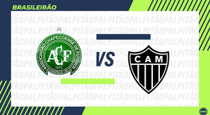 Chapecoense x Atlético-MG: prováveis escalações, arbitragem, onde assistir e retrospecto