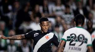 Vasco cede empate ao Coritiba no fim e perde chance de colar no G4
