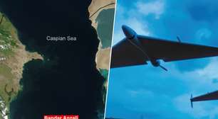 Expostos por Israel: Irã e Rússia vinham trocando drones e equipamentos secretamente através do Mar Cáspio há meses