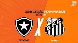 Botafogo x Santos (feminino): onde assistir, escalações e arbitragem