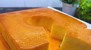 Pudim sem leite condensado, a versão de flocão mais econômica e cremosa do mundo