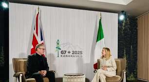 Meloni e Starmer discutem segurança no Estreito de Ormuz