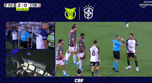 Jogador do Corinthians é expulso por atitude inusitada em partida contra o Fluminense