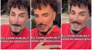Latino viraliza ao aparecer irreconhecível após procedimentos no rosto: 'Cauby Peixoto'