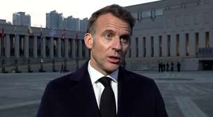 Líderes da França e Coreia do Sul afirmam que trabalharão juntos para reabrir o Estreito de Ormuz