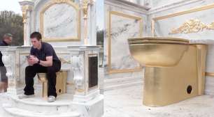 Privada de ouro é instalada em monumento dos EUA como crítica às reformas de Trump na Casa Branca