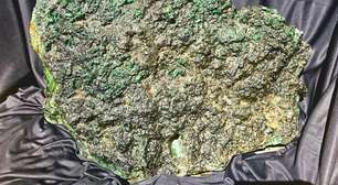 Esmeralda de 142 kg vai a leilão com valor inicial de R$ 80 milhões