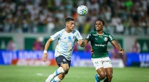 Grêmio perde para o Palmeiras e segue sem vencer fora de casa no Brasileirão