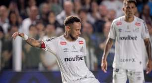 Neymar alterna brilho e indisciplina e perde chance de teste contra o Flamengo