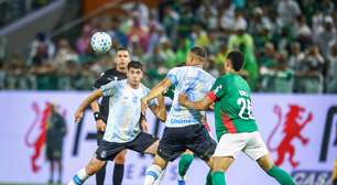 Grêmio reage com golaço de Carlos vínicos, mas perde por 2 a 1 para o Palmeiras