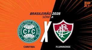 Coritiba x Fluminense: onde assistir, escalações e arbitragem