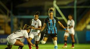 Grêmio atropela o Vitória e sobe duas posições no Brasileirão Feminino