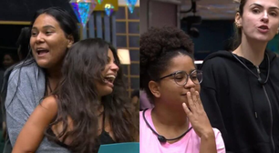 'BBB 26': sem nem imaginar a punhalada de sua equipe, Gabriela defende Chaiany em treta com Ana Paula e Milena. 'Ditadoras!'