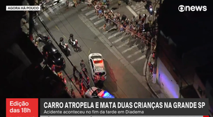 Duas crianças morrem atropeladas em área residencial em Diadema, na Grande São Paulo
