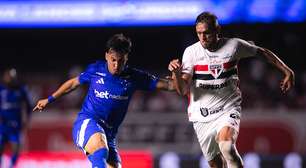 Com atuação patética, Cruzeiro é goleado pelo São Paulo