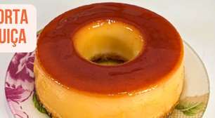 Pudim de padaria original, que derrete na boca e é fácil de preparar, perfeito para a sobremesa