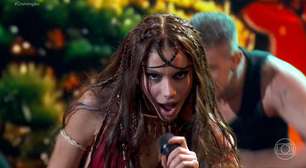 Apresentação de Anitta com referências à religião de matriz africana na TV Globo divide a web: 'Em pleno domingo de Páscoa'