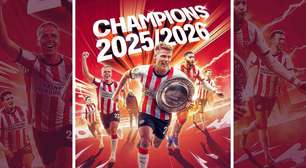 Do sofá, PSV fatura o tri na Holanda com tropeço do Feyenoord