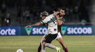 Coritiba e Fluminense empatam em jogo com final intenso
