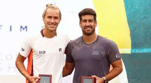 Rafael Matos e Orlando Luz são vice-campeões em Houston