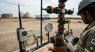 Monitoramento de pressão em cabeças de poço evita o influxo de fluidos indesejados e garante a segurança total da operação de extração de petróleo