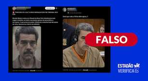 Fotos de Maduro magro e abatido em audiência nos EUA foram criadas com inteligência artificial