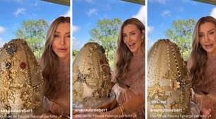 Influenciadora gera polêmica ao exibir ovo de Páscoa que custa R$ 22 mil