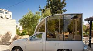 Papamóvel de Francisco que virou clínica para crianças de Gaza aguarda aval de Israel