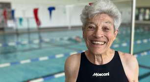 A nadadora de 95 anos que colecionou dezenas de recordes e continua competindo