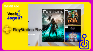 Você jogou? PlayStation Plus de abril