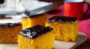 Cobertura para bolo de cenoura: como fazer a casquinha crocante dos deuses