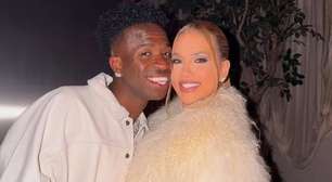 Gente... Aniversário de Virgínia, namorada de Vini Jr., vira manchete em famoso jornal espanhol por gafe em corretor: 'Um pedaço de m...'; entenda!