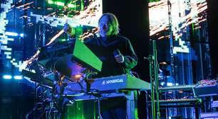 Sem show, Radiohead aposta em arte imersiva no Coachella 2026