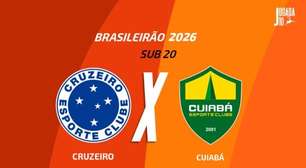 Cruzeiro x Cuiabá (Sub-20): onde assistir, escalações e arbitragem