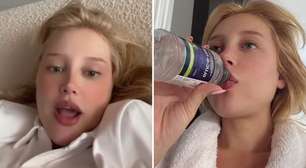 Influenciadora grávida desmaia várias vezes após exame e relata pânico: 'Na escada'