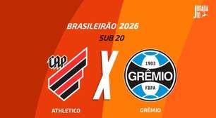 Athletico-PR x Grêmio (Sub-20): onde assistir, escalações e arbitragem