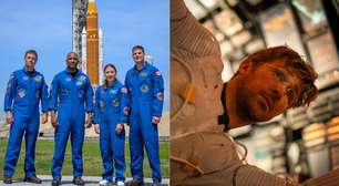 Tripulação da Artemis II se inspirou em filme com Ryan Gosling antes de missão à Lua