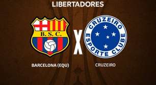 Barcelona-EQU x Cruzeiro, AO VIVO, com a Voz do Esporte, às 19h30