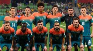 Como chega a Austrália para a Copa do Mundo