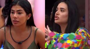 'BBB 26': Marciele coloca Jordana na parede e confronta aliada: 'Não gosto'