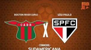Boston River x São Paulo, AO VIVO, com a Voz do Esporte, às 20h