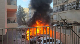 Mulher fica gravemente ferida após ser atingida por míssil iraniano