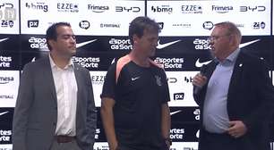 Diniz em apresentação no Corinthians: 'Todo dia é dia de disputar título e isso começou aqui'