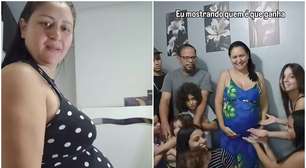 Mãe de 8 filhos surpreende ao anunciar nova gravidez após laqueadura e vasectomia do marido