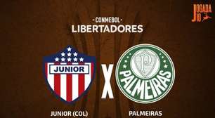 Junior Barranquilla x Palmeiras, AO VIVO, com a Voz do Esporte, às 20h