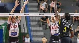 Praia vence o Sesi Bauru e garante vaga na semifinal da Superliga